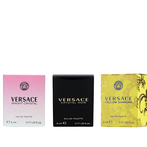 versace variety 3 piece mini gift set|versace aftershave gift set.